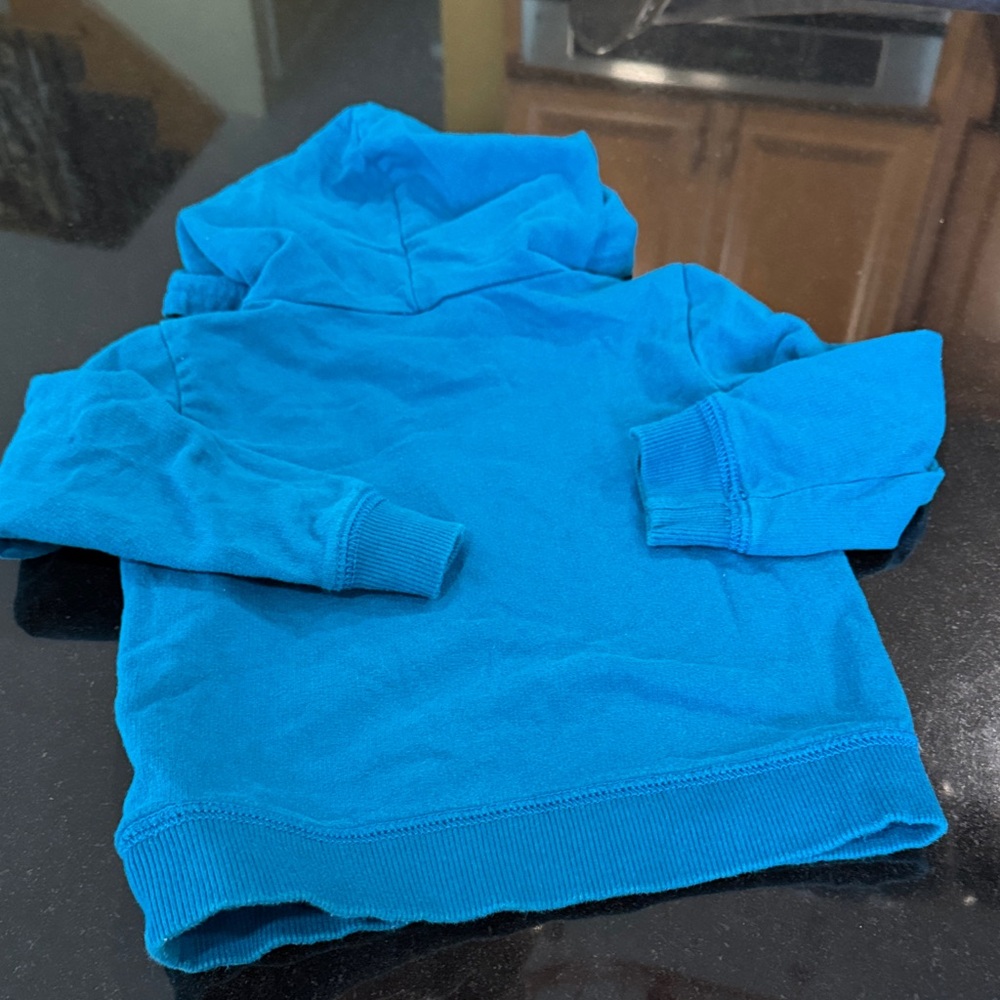 Carters Coolest Brother Blue Dinosaur Hoodie - Picture 6 of 6